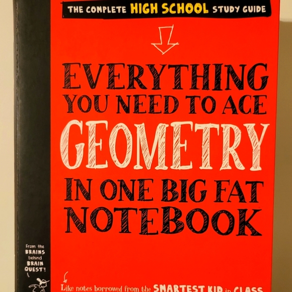 Complete Geometry Study Guide For High Schoolers - Book - Picture 1 of 4
